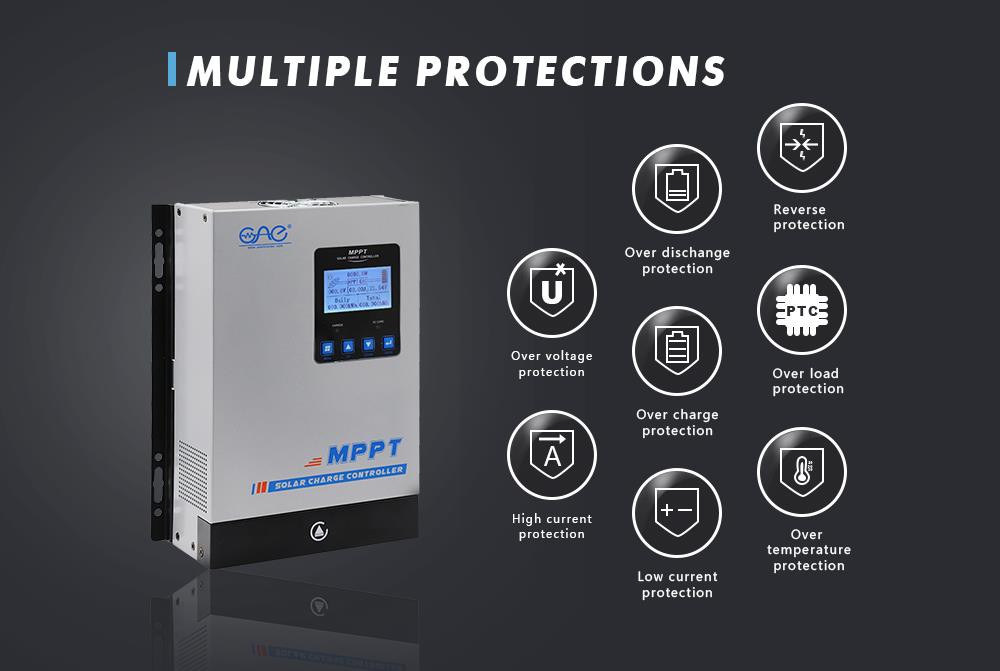 solar charge controller with light & timer control
