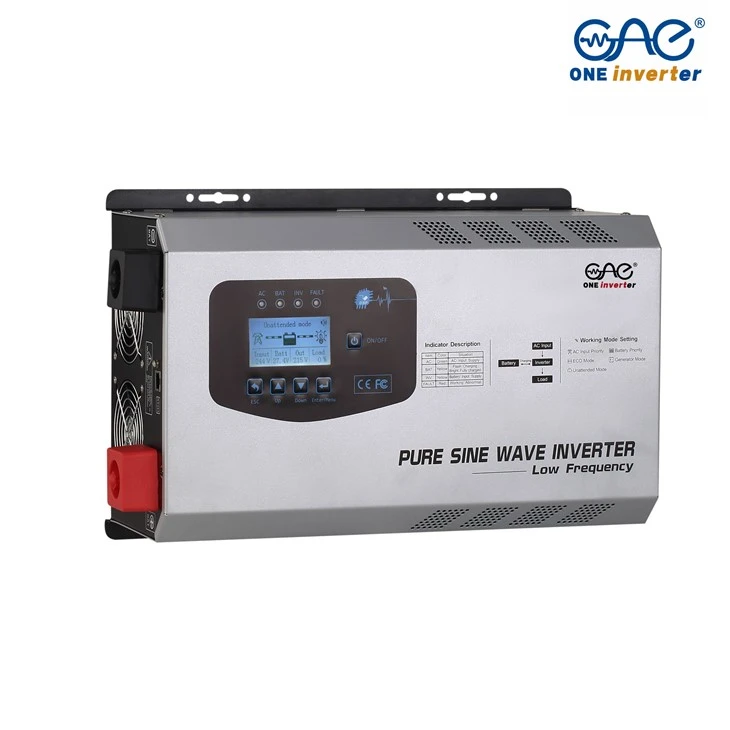 Biến tần năng lượng mặt trời một pha 6kw 220vac